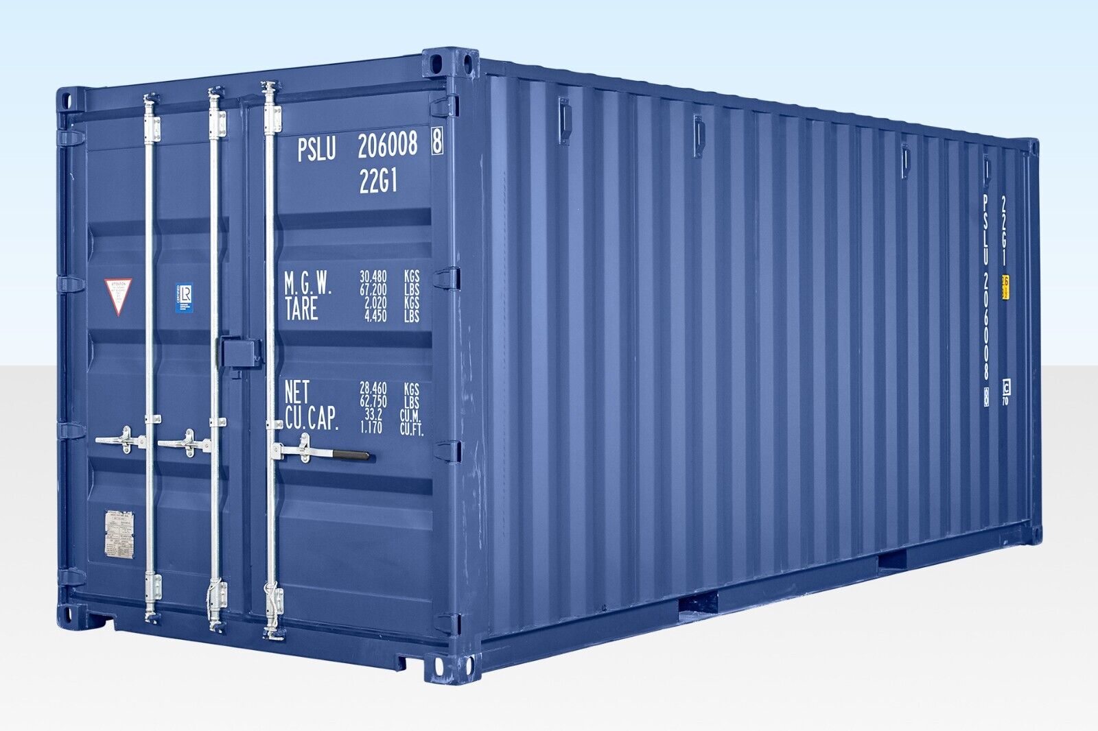 20′ One trip shipping container