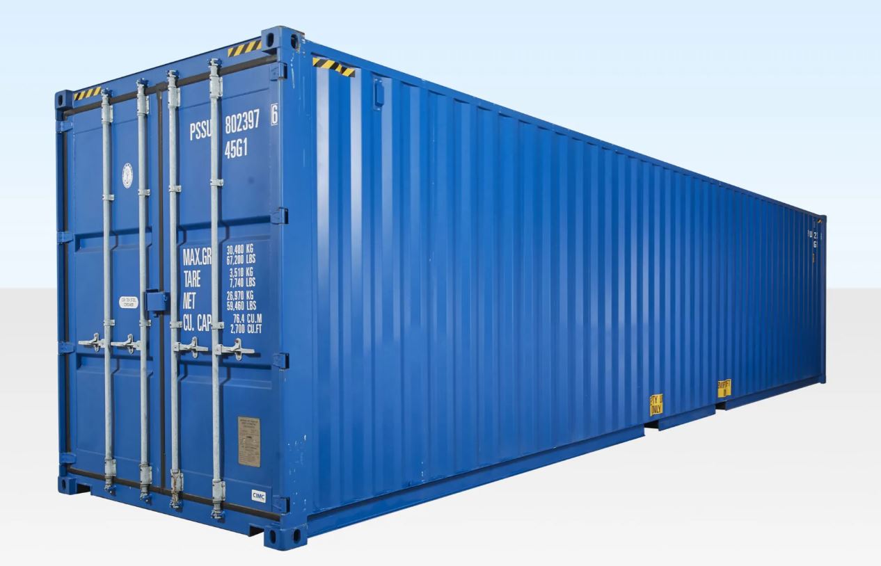 40′ One trip shipping container