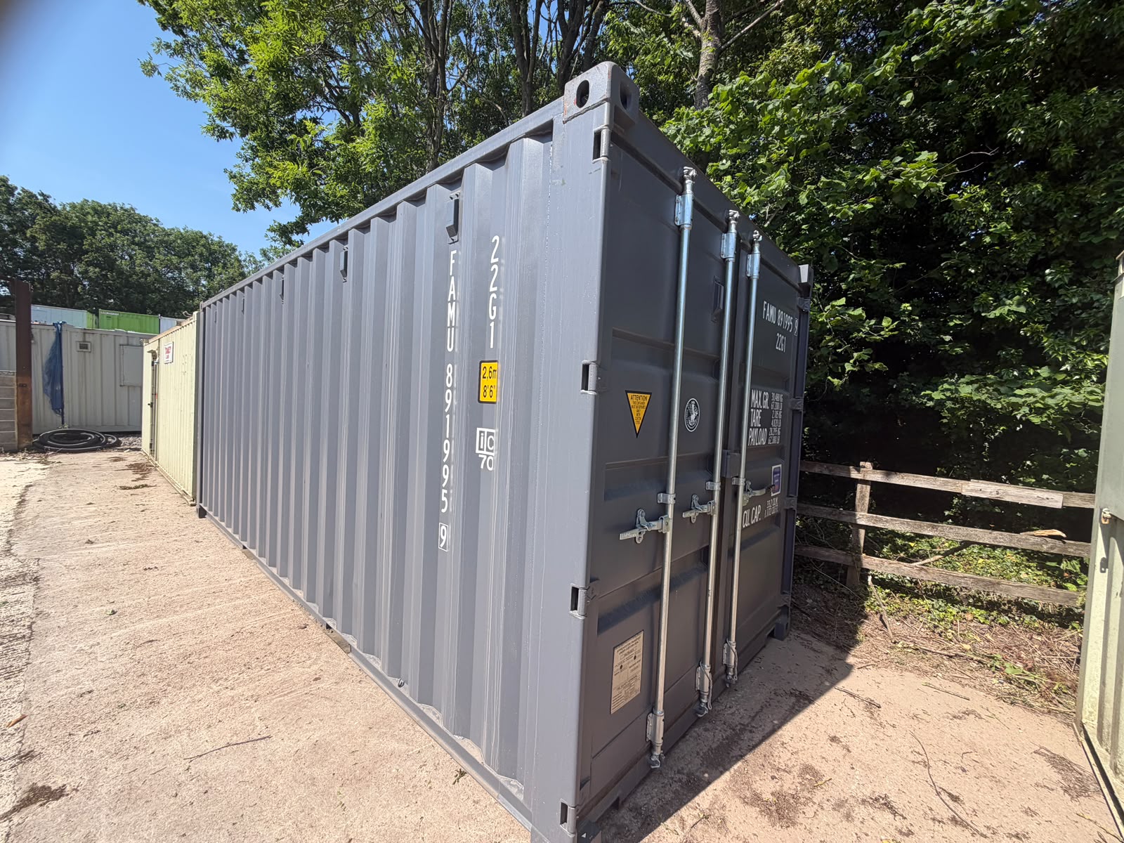 New One Trip 20′ x 8′ Shipping Container – Ref.-20SG
