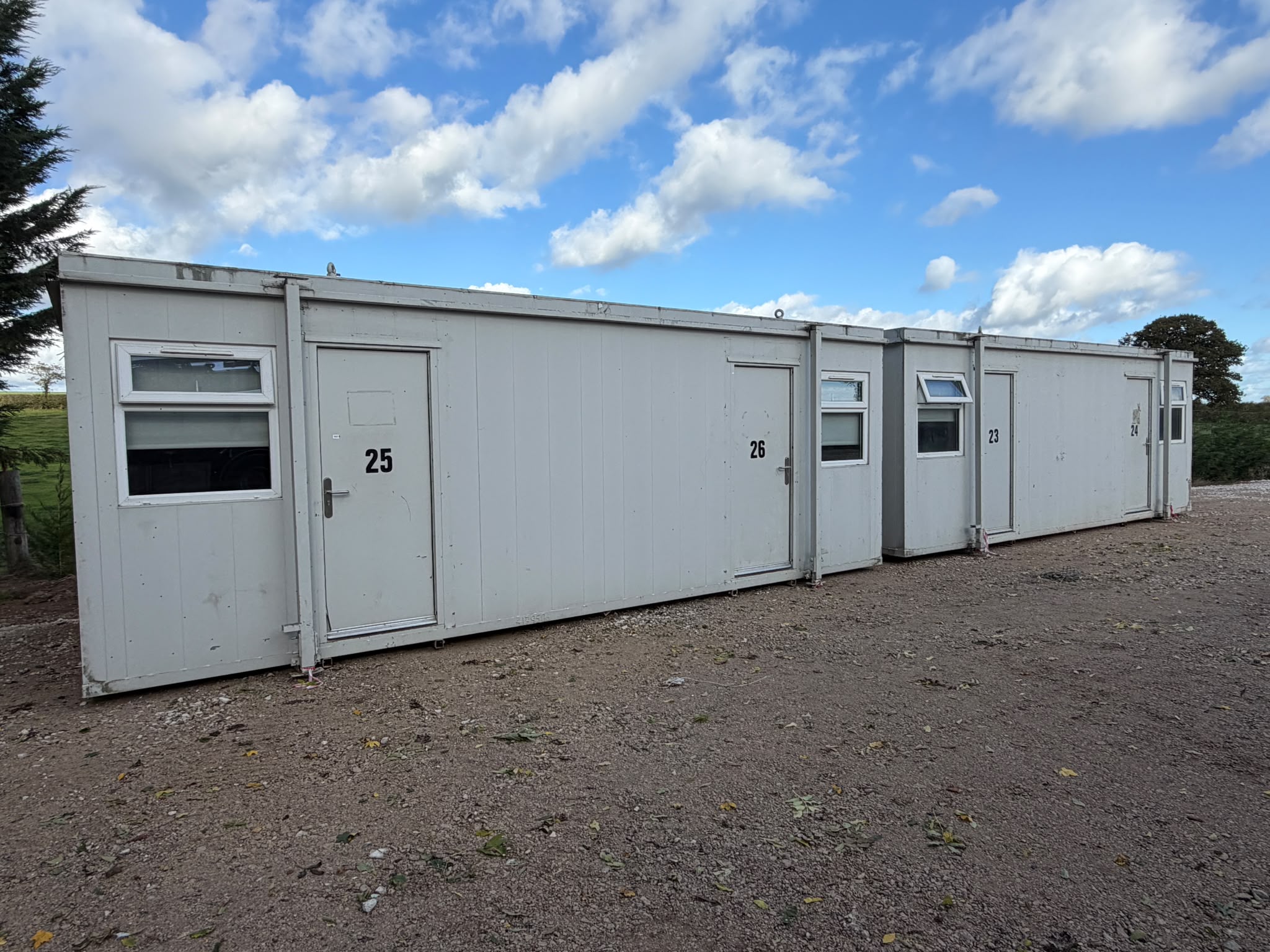 2no. 24′ x 10′ Double Bay Sleeper Units – Ref.-417